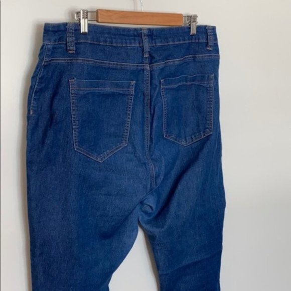 Forever21 medium wash high rise skinny jeans 20 - Picture 3 of 9